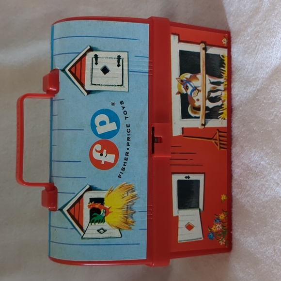 Fisher-Price Vintage Barn and Silo Set #549 - Picture 2 of 8